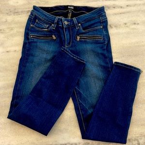 Paige Jeans Size 26, Jane Zip Crop